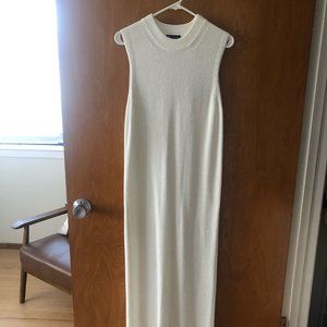 Whistles Sleeveless Sweater Knit Midi Dress